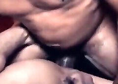 Bull Monster sausage stretches Ebony Ass