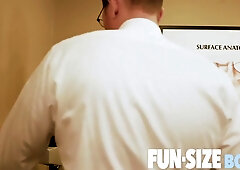 Timid Bottom Ian Takes Older Doctor’s Massive Bare Cock