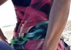 Public blow job and anal creampie