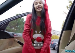 Matty Mila Perez’s Christmas Delivery in Public Heat