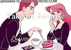 Obedient Female Drilled by Hunk Taskmaster Stranger in The Bath – Climax Control & Exhibitionism - Porn Erotic Audio Story
