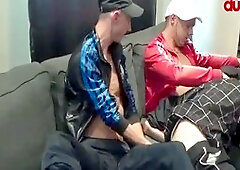 Three naughty French chavs enjoy a steamy trio together