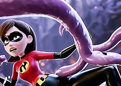 This hawt superhero ladyboy embarks on a ribald mission, getting overwhelmed by huge dicks. Deepthroating, coarse twat pounding, intensive anal stretc