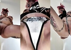 4K Facesitting Oiled Breasts Shaking Snatch Widening