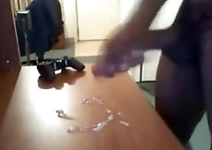 Enormous dark-hued peckers jizzing compilation