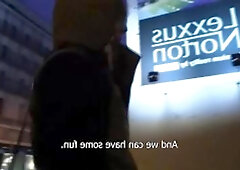 CzechHunter: Very slim amateur reality blowjob cum in bath