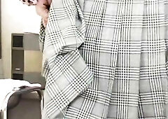 Youthful Wife is tempted by a health masseur.