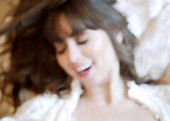 Riley keeps thinking about her teacher while reading her