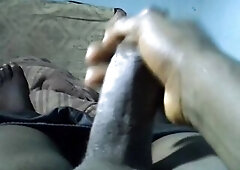 LARGE EBONY JOCK CREAMPIE
