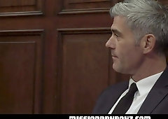 MissionaryBoys- Platinum Fox Priest Plumbs A Missiona