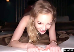 Sexy Blonde Takes Bbc