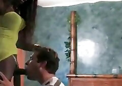 Skinny shemale slides her BBC in white dude's eager ass