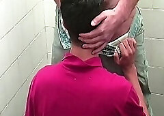 Toilet Visit Ended With Anal Fuck