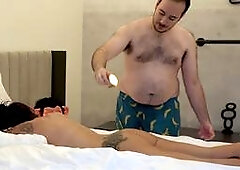 Coco Bae's steamy massage takes a naughty turn