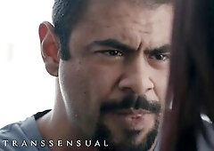 TransSensual - Khloe Kay Kisses Her Stepdad This Babe Then Realizes This Babe's Attracted To Him Sexually