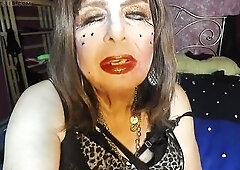 Your Favourite American Transsexual Michele Thompson is Back and Willing to Tease Your Large hard Schlong once more. I wish u to Shoot it, Baby. I