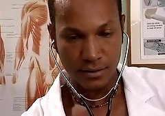 Exotic male pornstar in horny blowjob, interracial homosexual sex movie