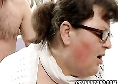 This old lady has not ever had anal sex in her older life! The dude 1st screwed her shaggy vagina until this babe was indeed excited and then, out of 