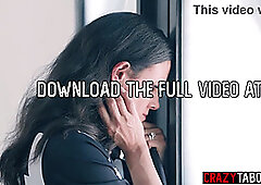 Busty stepmom liked VR and enjoyed deepthroat and hardcore anal sex with stepson