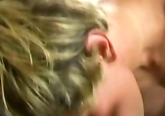 Blonde twink is a greedy cocksucker