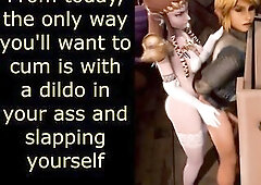 Zelda's Pang & Fun - Futanari Comics Anal JOI W/ Metronome