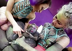 Carnal Sissy Anal Fisting Training with Giant Gape and Prolapse
