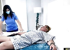 As she’s adjusting his pillow for him she discovers he has a bucket list, and when she notices what the only thing he’s missing is, she realizes s