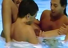 Hooker Fucked By Two Guys In Pool