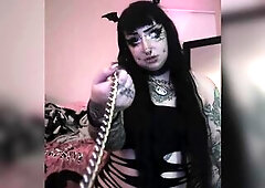 Bratty femdom dominatrix session