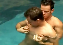 Gay Latino Fucking In The Pool