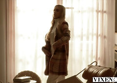 VIXEN Gorgeous Blonde Delilah seduces her longtime crush