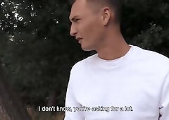 Czech Hunter 547 – A Comfortable Fuck Spot In The Forest For A Straight Dude To Try Anal Sex