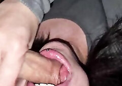 eighteen year old club beauty didn't await to have an climax this night