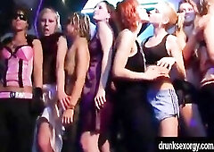 Sinfully pornstars dancing erotically and getting nailed in the club