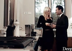 Top-Shelf Courtesan Riley Steele exactly knows how to poke this man's buttons to end up in a Hardcore Coarse Sex Situation with him! A sneaky sne