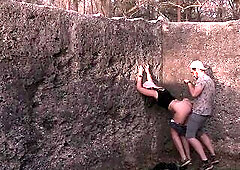 I earned his hawt cum banging him in an old fort