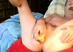 Amateur Bear's Big Cock Assplay Fun