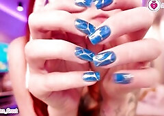 Fresh Blue Hot Manicure