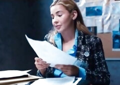 Detective Agatha Vega gets face fucked while time stands still in a wild freeze fetish