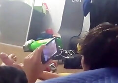 Best friend lets me recored him jo, as seen in video 8