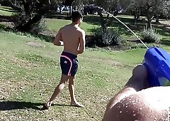 Sweet release for cuties Manny and Tanner