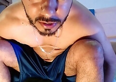 Gay fruit fuck, gay cum on food, food porn