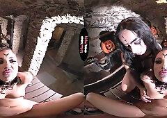 Kristy Black, Lady Gang VR Porn: Lewd Halloween Mood - VirtualTaboo