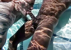 Neighbors share their pool boyz Huge ebony weenie