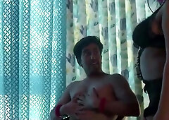 Indian beauty surrenders to passionate ecstasy with sultry heat