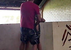 Public pick up risky banging in old building