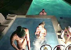 Hardcore Hawt Tub Three-some With Deliah Grace And Nikki Zee WCA Productions