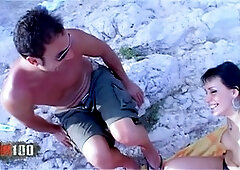 Busty brunette, brunette fuck, rock