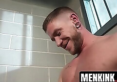 Colt Spence humiliates prison guard Apollo Fates in rough cell fuck