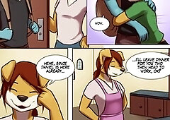 Furry femboy, furry comic, gay furry comics
